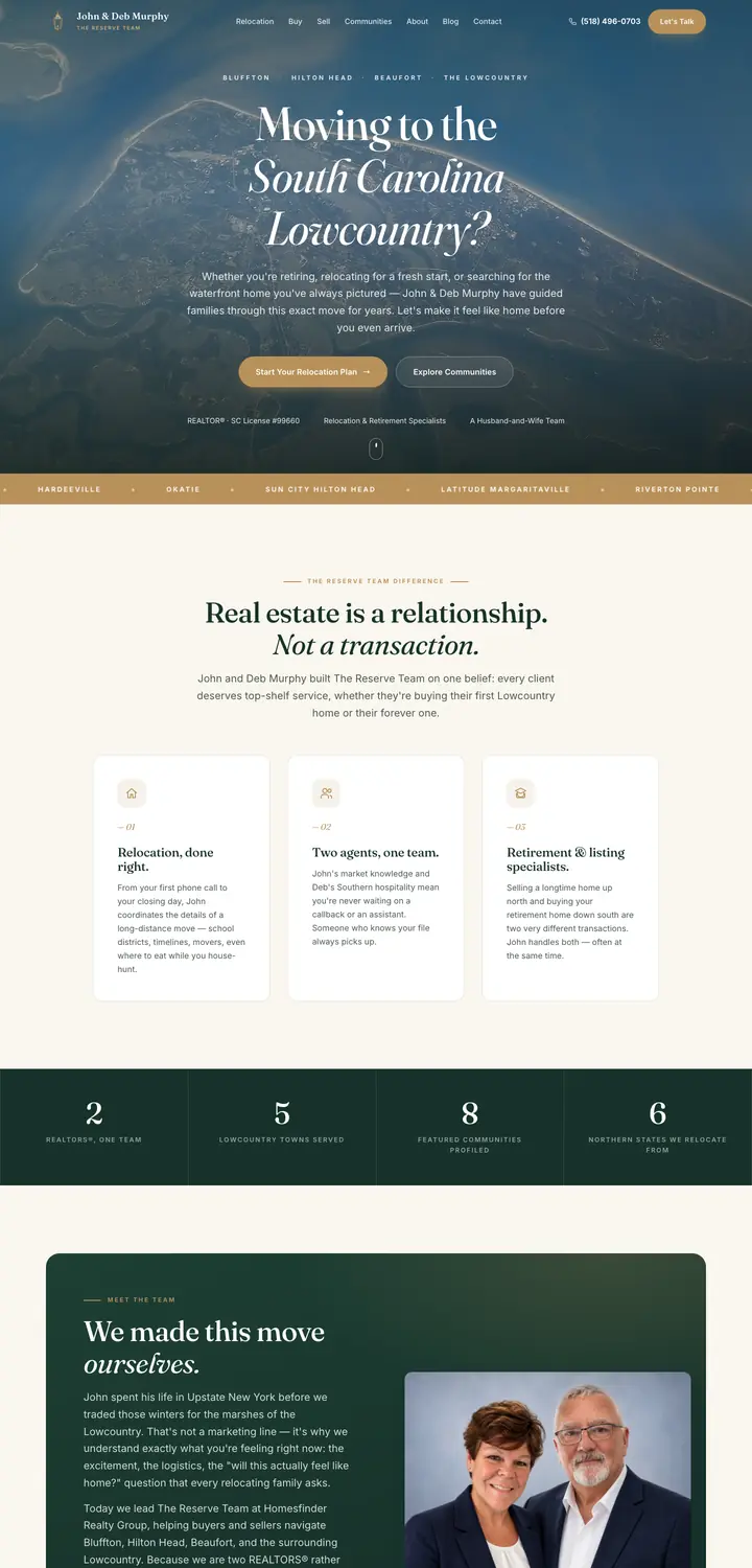 The John & Deb Murphy website